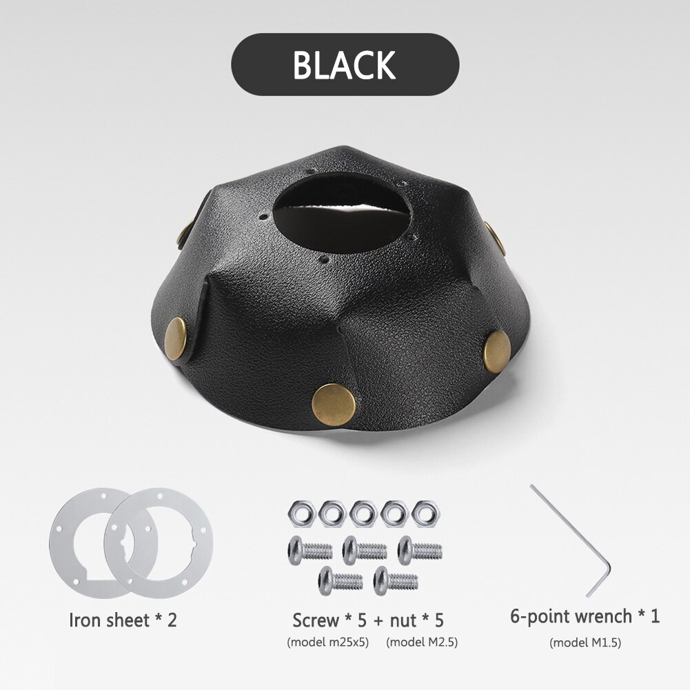 Cheap Goat Tents Leather Camping Tent Lantern Lamps Shade Outdoors Hiking Light Hood Caps Camping Rainproof Lighting Hanging Lamp Cover for GoalZ   